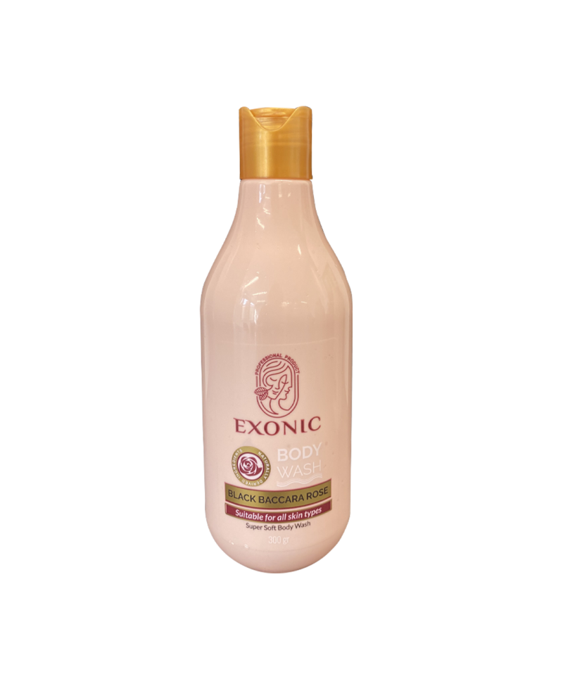 شامپو بدن عصاره رز بلک باکارا Exonic