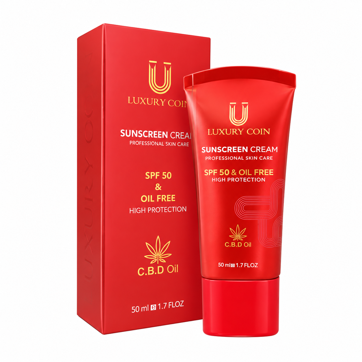کرم ضد آفتاب spf ۵۰ لاکچری کوین ORIGINAL...